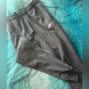 NEW Nike Sportswear Club Fleece 'Charcoal Heather' Men's Joggers BV2671-071 Sz S